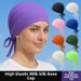 Adjustable Wide Brim Headscarf Base Hat Solid Color Silk Scarf Sun Protection Forehead Protector For Cycling Sports & Outdoor_desvips.com