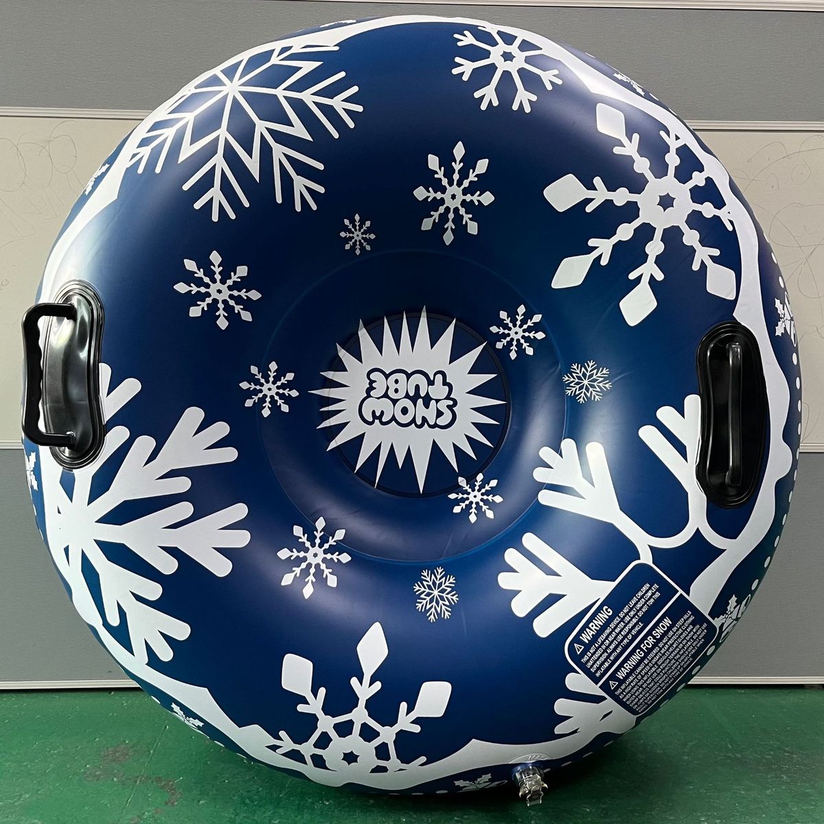 Thickened PVC Inflatable Snow Tube: For Kids & Adults, Heavy-duty Wear-resistant Snow Gear_desvips.com