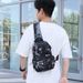 New Men's Chest Single Shoulder Casual Backpack Fashionable Multifunctional Korean Version Waterproof Large Capacity_desvips.com