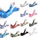 Summer Outdoor Non-Slip Half Finger Cycling Gloves Ice Silk Breathable High Elastic Quick Drying Fishing Sun Protection Sleeves_desvips.com