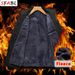 Warm Fleece Autum Jackets For Me Busiess Office Dress Coat Casual Me's Witer Jacket Solid Color Luxury Outerwear_desvips.com