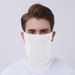 Sunscreen ear hanging mask for summer outdoor sports, ice silk anti ultraviolet breathable mesh hole cycling golf neckband_desvips.com