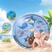 Baby Crawling Training Mat Thickened PVC Inflatable Water Play Pad For Toddlers Pets Non Slip Textured Surface With Floating Toys_desvips.com