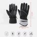 Ski Gloves New Outdoor Ski Gloves Men's Split Finger Cycling Water Proof Plush Thickened Comfortable Enlarged Windproof Gloves_desvips.com