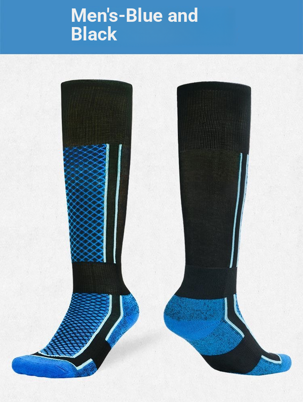 Professional Winter Thickened Warm Ski Socks For Men And Women, Towel Socks For Men And Women, High Mountaineering Snow Socks_desvips.com