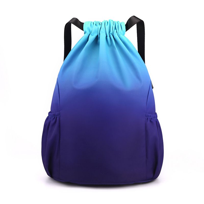 Casual Large Capacity Drawstring Backpack Training Outdoor Travel Bag Printed_desvips.com
