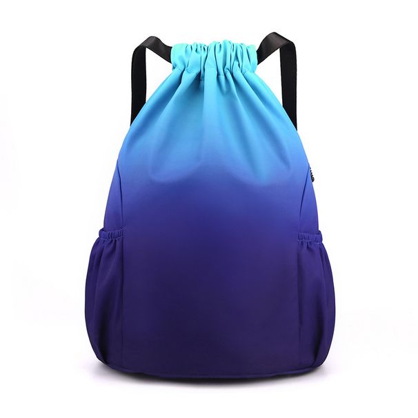 Casual Large Capacity Drawstring Backpack Training Outdoor Travel Bag Printed_desvips.com