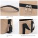 Insulated Lunch Bag Set Large Capacity Thermal Food Carrier For Outdoor Picnics Office Portable Leakproof Meal Tote With Handles_desvips.com