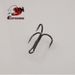 KESFISHING 12pcs Fishing Hook Carbon Steel Barbed Fishhooks Super Sharp Triple Hooks Tackle Accessories With Box_desvips.com