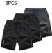 3pcs High-quality Casual Shorts, Running Pants, Men's Breathable Sports Pants_desvips.com