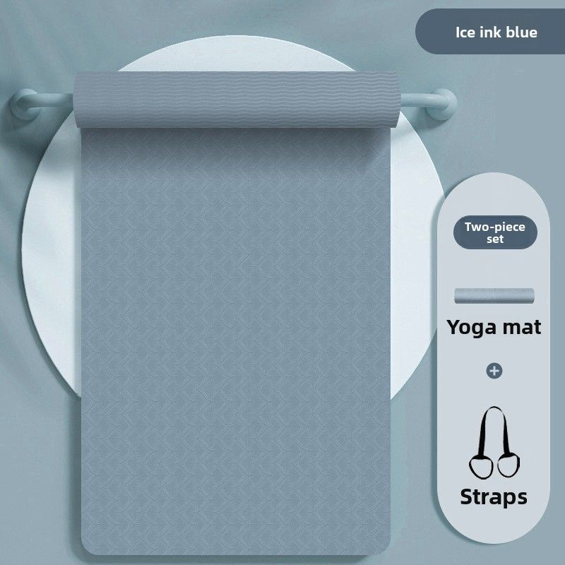 TPE Thickened And Widened 90cm Silent Shock Absorption Non-Slip Dance Home Yoga Mat Manufacturer_desvips.com