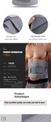 Waist Protection: Outdoor Sports Adjustable Belt, Weightlifting, Compression, Basketball, Fitness, Running Protector_desvips.com