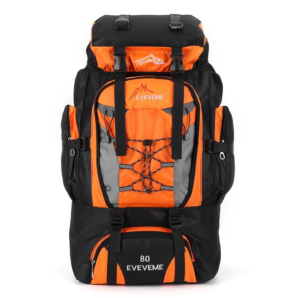 80L Waterproof Hiking Camping Trekking Rucksack Large Capacity Travel Backpack Men Outdoor Sport Mountaineering Bag_desvips.com