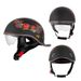 Summer Electric Bike Helmet, Retro Motorcycle Helmet With Upturned Tail, Half Helmet For Men And Women, Unique All Season Motorcycle Safety Helmet_desvips.com