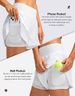 Soothfeel Womens 2 In 1 Running Shorts High Waisted Athletic Workout Shorts_desvips.com
