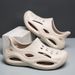 Men's Anti-Slip Slippers - Outdoor Sandals (Thick Sole Durable & Comfortable Beach & Sport Wear)_desvips.com