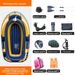 Inflatable Fishing Boat - Heavy-Duty Raft For Kayaking River Drifting & Water Sports (Portable Non-Slip Deck Includes Repair Kit & Pump)_desvips.com
