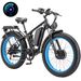 KAIJIELAISI V3 PRO Full Suspension Electric Bike, 52V 26Ah Removable Battery_desvips.com