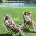 Outdoor Folding Moon Portable Camping Fishing Stool Picnic Art Sketching Reclining Chair_desvips.com