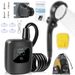 Cross-border Outdoor Bathing Gadget: Ortable Shower Head, Caming Essential Gadget, Rechargeable Self-riming Water_desvips.com