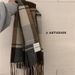 Scarf For Men In Winter Korean Style, Warm And Long Gift For Boys, Trendy And Fashionable, Versatile Knitting For Young People_desvips.com