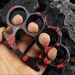 Zinc Alloy Brass Knuckles, Four-Finger Brass Knuckles, 11.5*6.9*1.1 Cm, Suitable For Self-Defense And Professional Fighting_desvips.com
