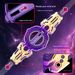 Cool Adult Light Saber Toy - Double-Edged Telescoping Design, Rotating Deployment & 7-Color LEDs, Perfect For Man Cave & Fun Gatherings_desvips.com