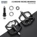 ROCKBROS Bike Pedals MTB Aluminium Pedals Sealed Bearing Non-slip 9/16 BMX Road Bike_desvips.com