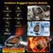 2026 TANK New 1400mAh Military GPS Smart Watch Men 2.01" AMOLED Screen 10ATM Waterproof Clock SOS Call Flashlight_desvips.com