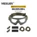 Tactical Goggles W810 – Clear Lens Airsoft & Outdoor Protective Eyewear For Shooting, Cycling & Dust Protection (Black/Tan/Green, TPE+Nylon Frame)_desvips.com
