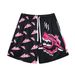 Men's Shark Graphic Breathable Training Shorts – Loose Fit For Basketball & Running_desvips.com