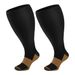 Sports Socks Plus Size Compression Socks High Elasticity Sports Fitness Obese People Socks_desvips.com