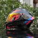 Orz Motorcycle Helmet, Unisex Flip Up Helmet, Dual Mirrors, Winter Style, Rear Wing, Semi Full Coverage, All Season, Bluetooth Slot, 3C Certified._desvips.com