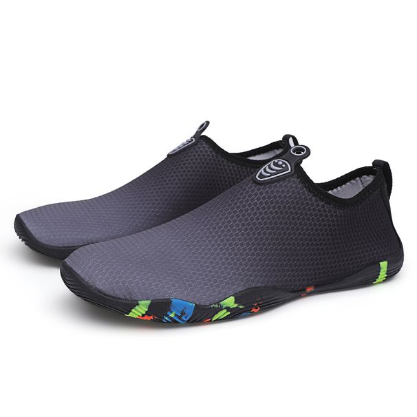 Barefoot Water Shoes – Unisex Quick-Dry Slip-Ons For Swimming, Hiking & Yoga (Moonlight/Magenta/Powder Blue/Black)_desvips.com