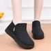New Cotton Shoes Women's Winter Thickened Warm Snow Boots High-top Soft-soled Non-slip One-pedal Lazy Shoes Platform Shoes Women_desvips.com