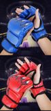 Practical Competition MMA Gloves With Larger And Thickened Wear-resistant Fitness Gloves With Missing Fingers_desvips.com