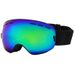 Professional Spherical Ski Goggles With Dual-Layer Anti-Fog Lens – Compatible With Glasses, Windproof & UV Protection For Men & Women_desvips.com