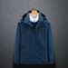 New Releases In December New Fashion Couple Thin Autumn Winter Jacket Outdoor Windproof Waterproof Group Workwear With Embroidered_desvips.com