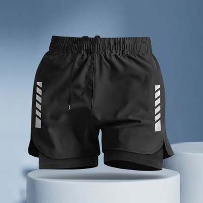 Manufacturer Wholesale Summer Men's American-style Shorts, Lightweight, Breathable, Simple, Loose, Casual, Fitness,_desvips.com