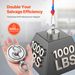 1000 LBS Strong Fishing Magnet Kit Double-Sided Pull Force And Rope Carabiner_desvips.com