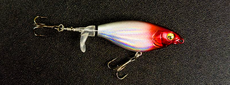 Topwater Trolling Artificial Spinnerbait, Realistic Water-blowing Pencil Propeller Lure, Freshwater Fishing Lure For_desvips.com