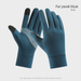 Winter Training Warm Outdoor Marathon Sports Cycling Fleece Anti-Slip Men And Women Running Gloves_desvips.com