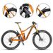 Mountain Mudguard Downhill Bike Carbon Fiber Pattern Mud Tile MUDGUARD Bicycle Accessories_desvips.com