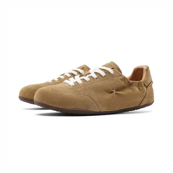 Men's Soft Pleated German Training Shoes, Summer And Autumn, Classic White, Breathable Casual Sports Shoes_desvips.com