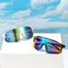 Cycling Glasses Large Frame One Piece Men And Women Outdoor Outing Sports Running Anti Wind And Sand Bicycle Sunglasses Colorful_desvips.com