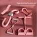 Yoga Fitness 4-Piece/11-Piece Set: Foot Pedal Resistance Band, Leg Shaper, Yoga Ring & Figure 8 Resistance Band_desvips.com