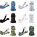 Sun Protection Outdoor Sports Headgear UV Protection Sleeves Half Finger Ice Silk Gloves For Cycling Mountaineering Fishing Windproof_desvips.com