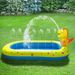 Inflatable Dinosaur Fountain Children's Water Slide Pool Paddling Pool Sprinkler Pad Game Pool Toys_desvips.com