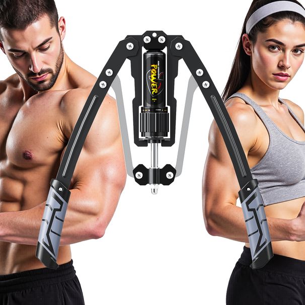 Adjustable Arm Trainer - Home Chest Expander, 22-440 Pounds Resistance, Used For Chest And Arm Muscle Training, Physical Exercise, Fitness_desvips.com