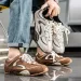 designer Sneakers Casual Retro Brown Trainers Versatile Stylish Comfort Daily Durable Racing Suede Mens Shoes Size 39-44_desvips.com